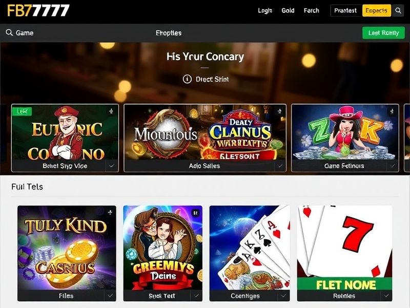 Welcome to fb777.com – your trusted gateway to thrilling online casino games, live dealers, and real-money betting. Explore exclusive promotions and a vast library of slots, poker, and table games.